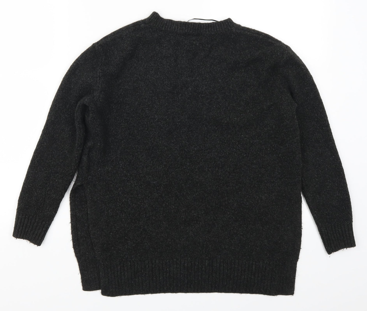 H&M Womens Grey   Pullover Jumper Size XS
