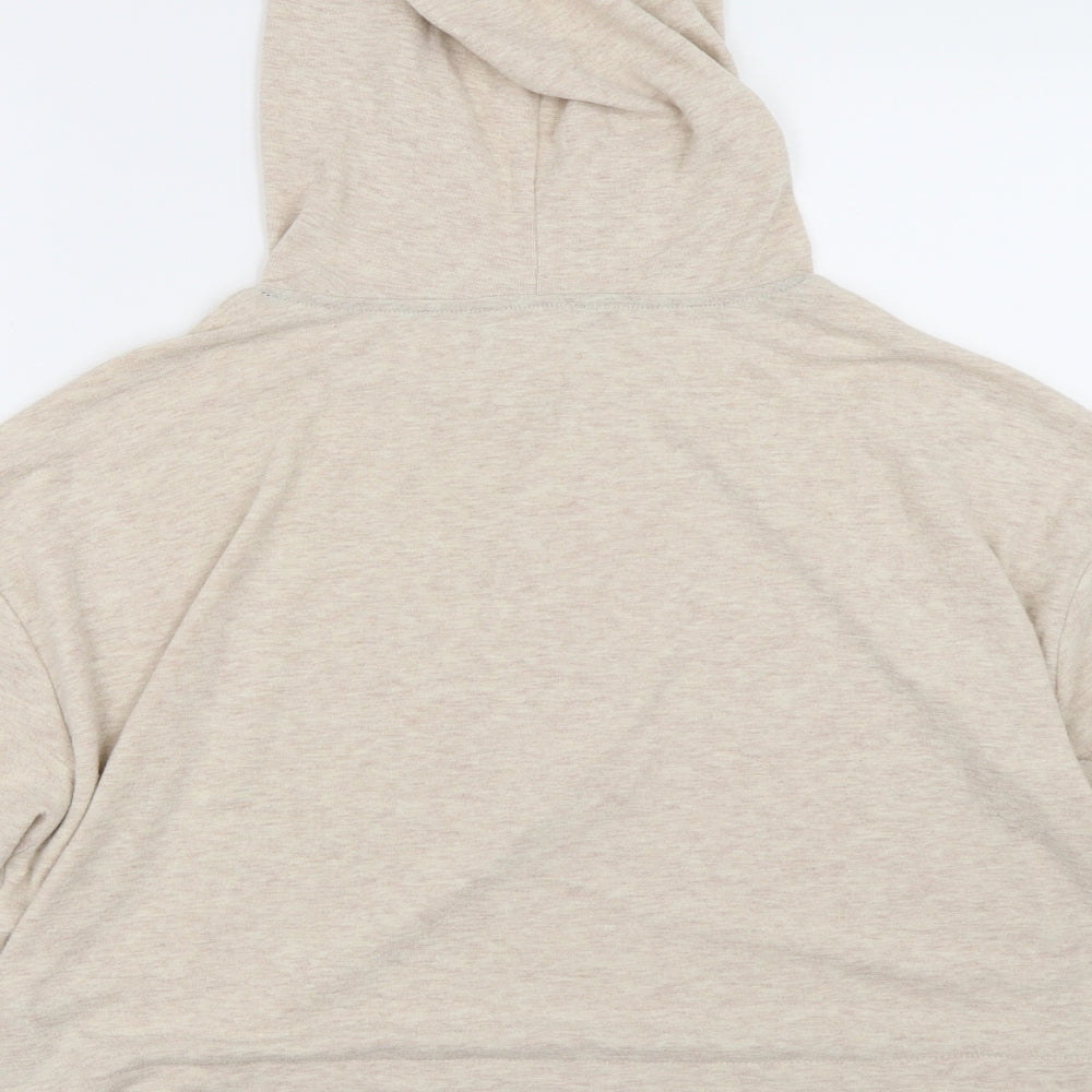 New Look Womens Beige   Pullover Hoodie Size M