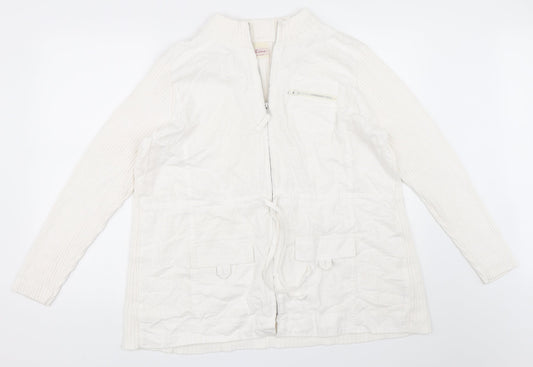Lime Womens Ivory   Jacket  Size XL