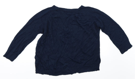 Lee Cooper Womens Blue   Pullover Jumper Size 14