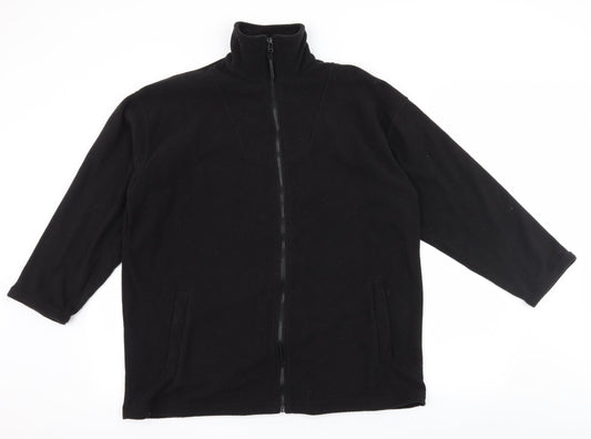 Nuggets Womens Black  Fleece Jacket  Size M
