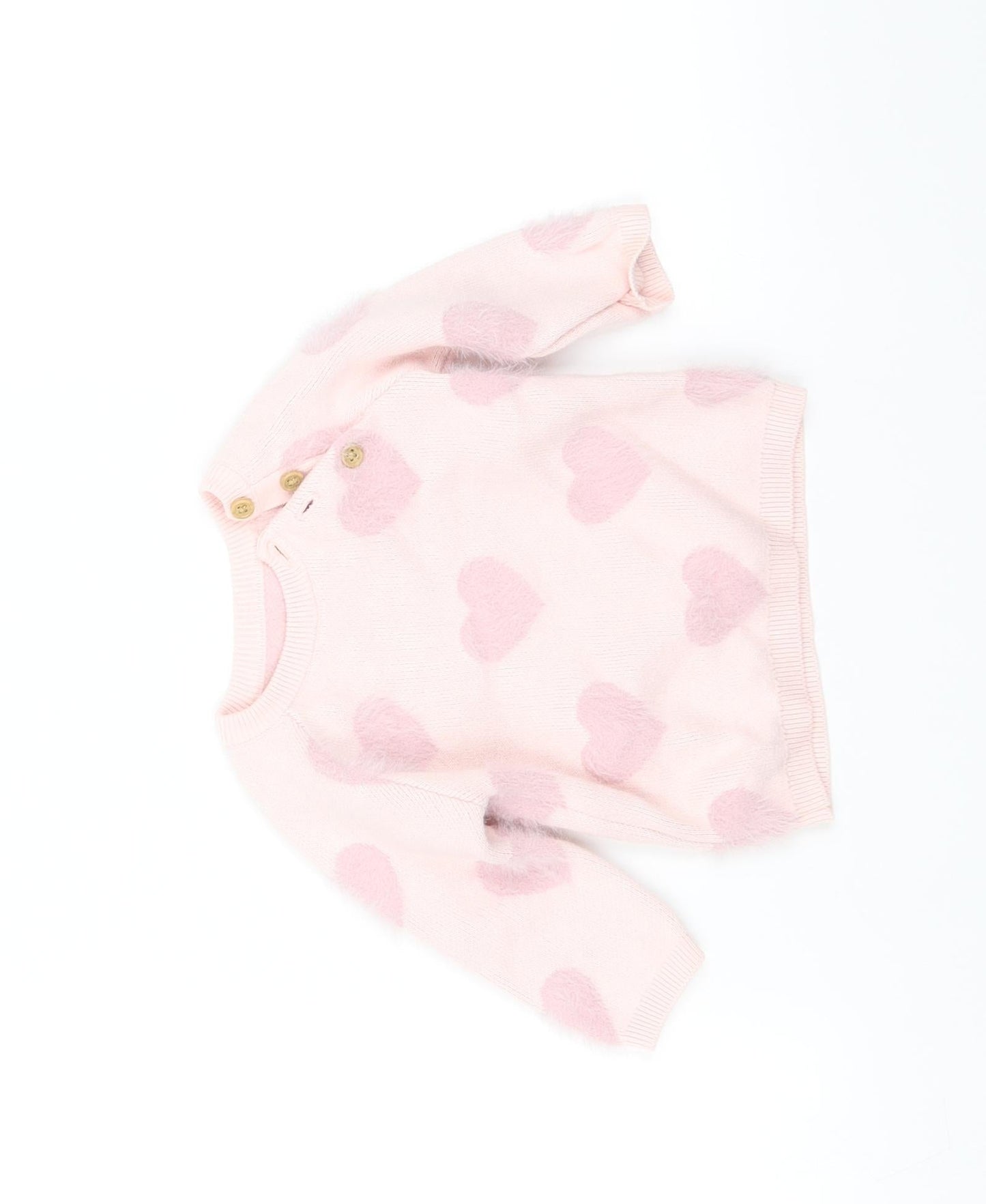 pre worn  Pink   Basic T-Shirt Size 3-6 Months