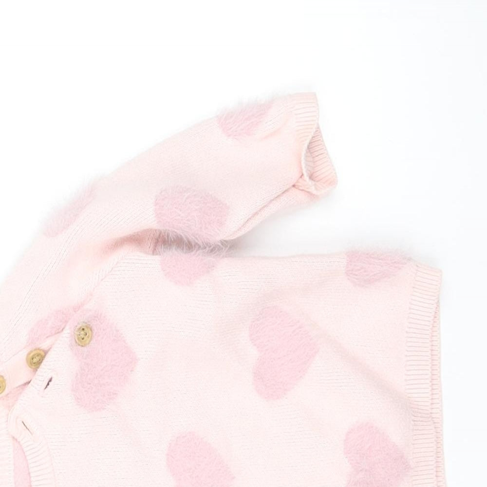 pre worn  Pink   Basic T-Shirt Size 3-6 Months