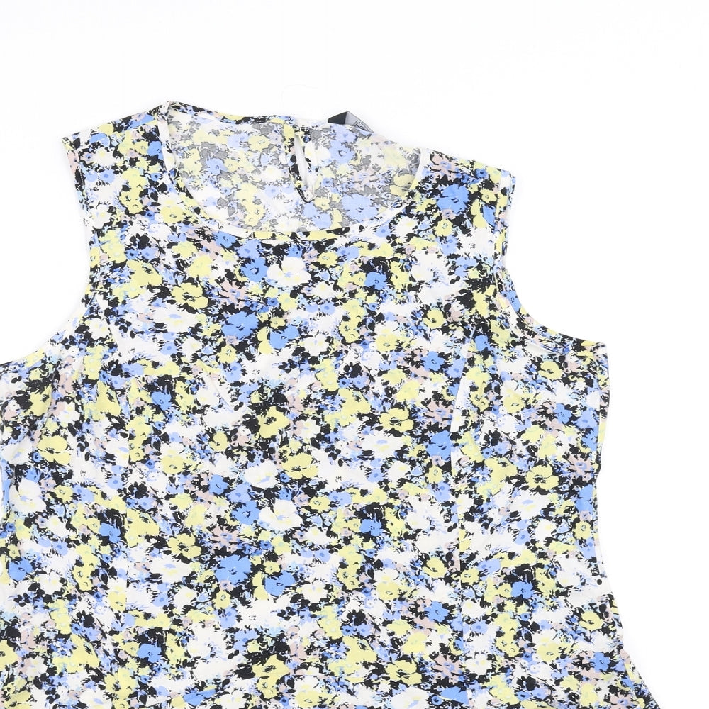 F&F Womens Blue   Fit & Flare  Size 12