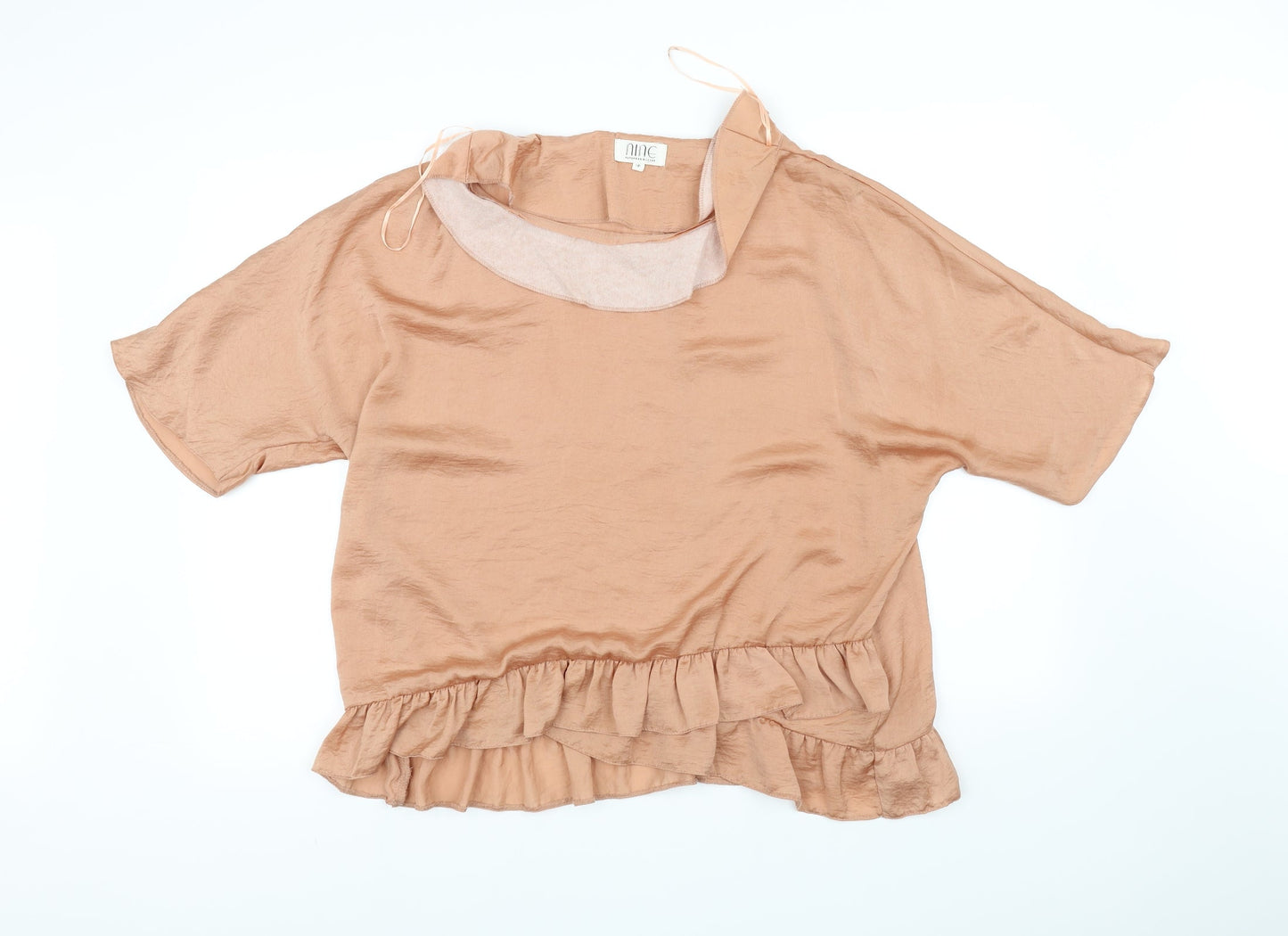 pre worn Womens Orange   Basic Blouse Size 18