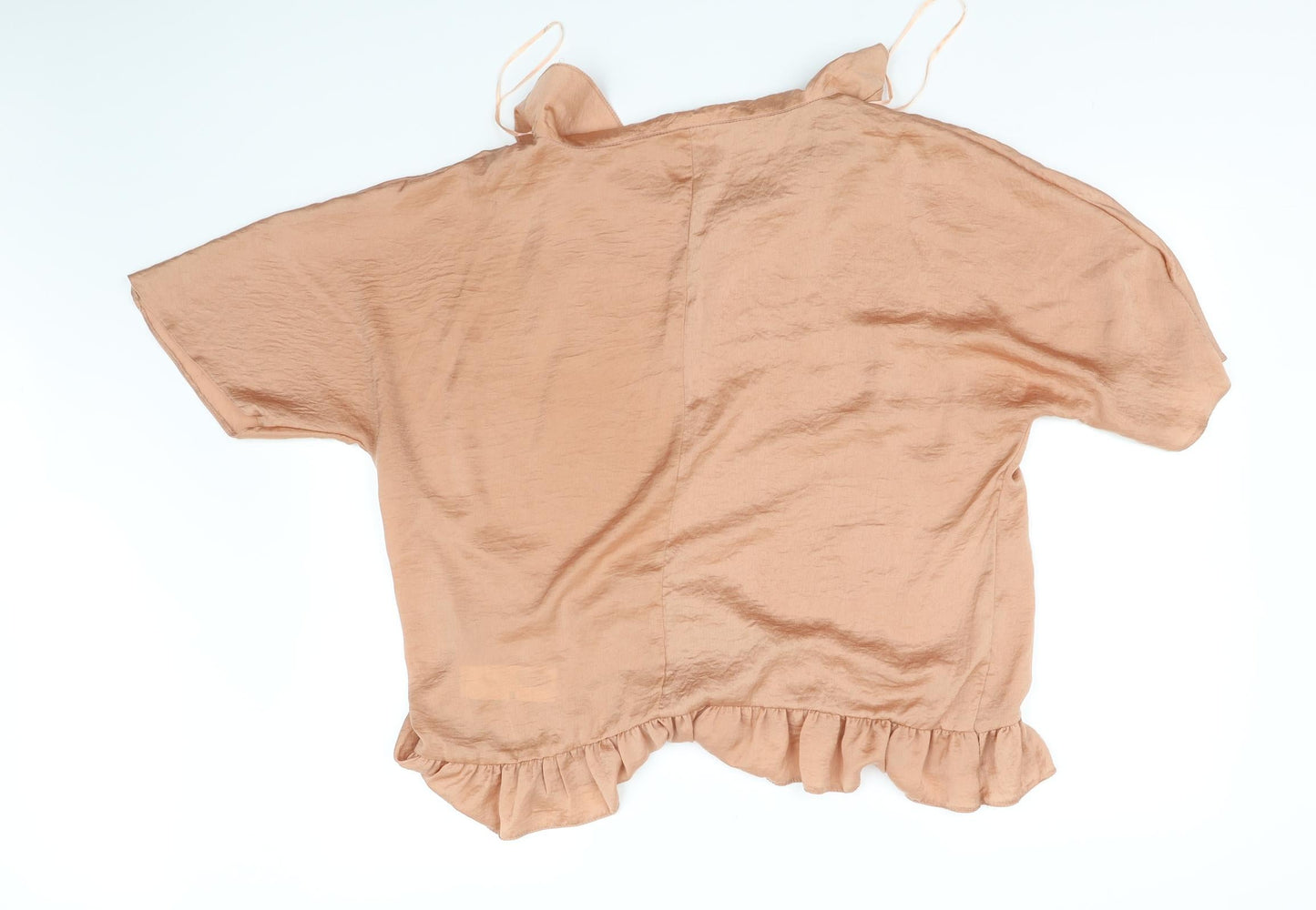pre worn Womens Orange   Basic Blouse Size 18