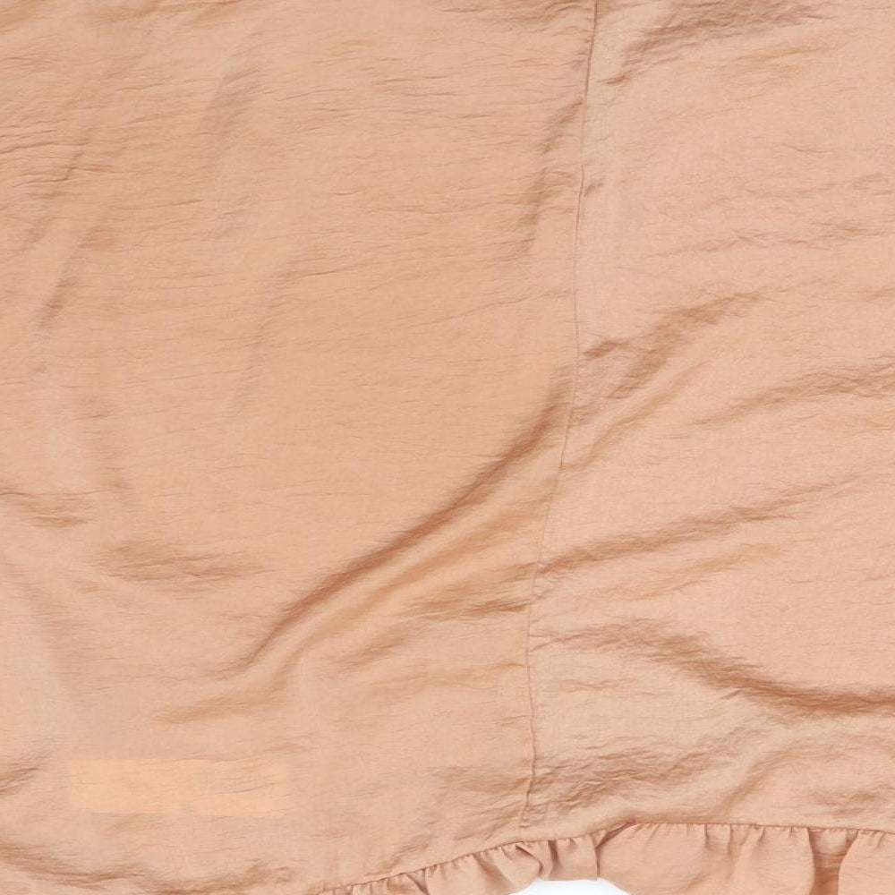 pre worn Womens Orange   Basic Blouse Size 18