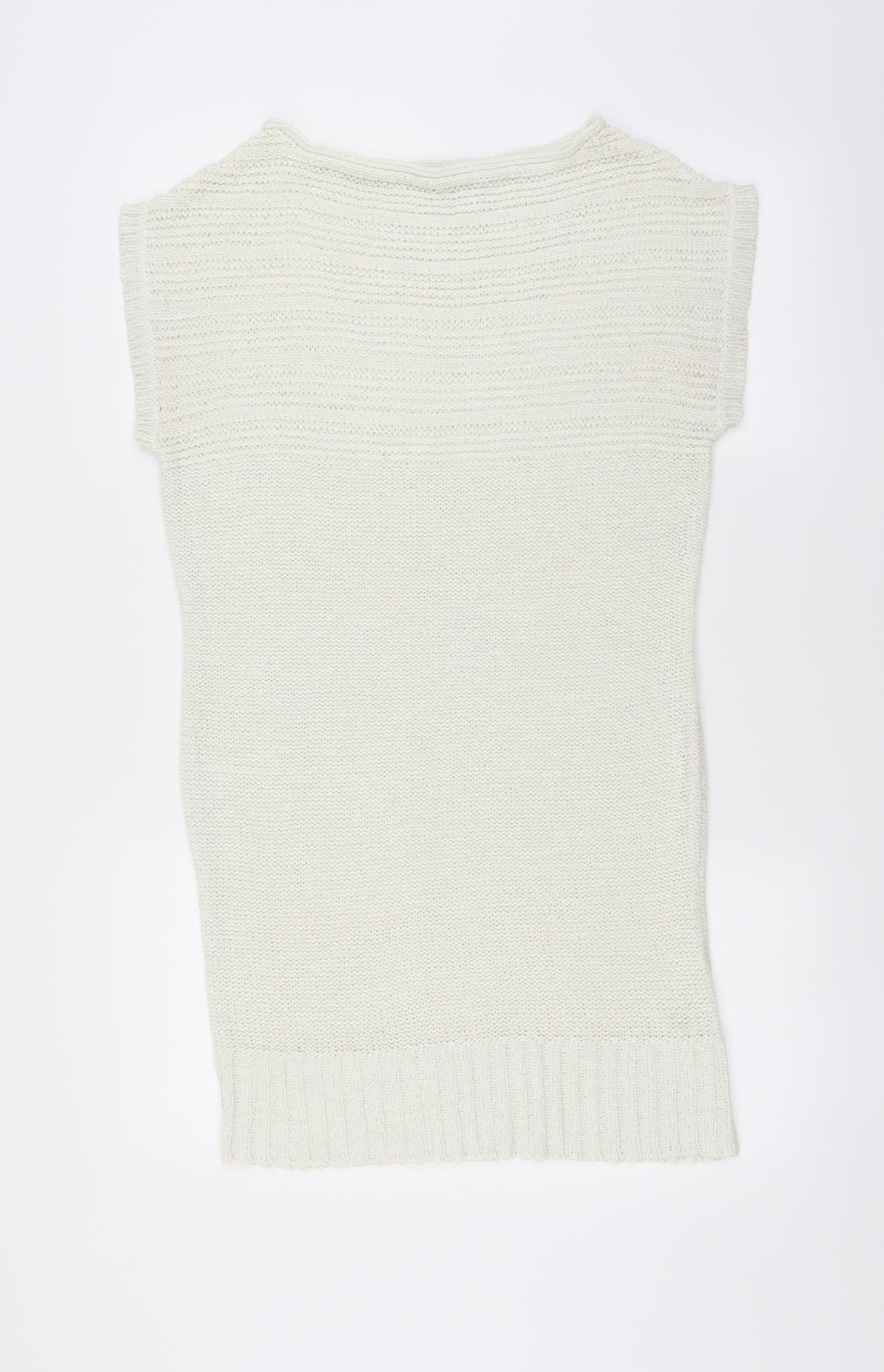 Sainsburys Womens White   Jumper Dress  Size 12