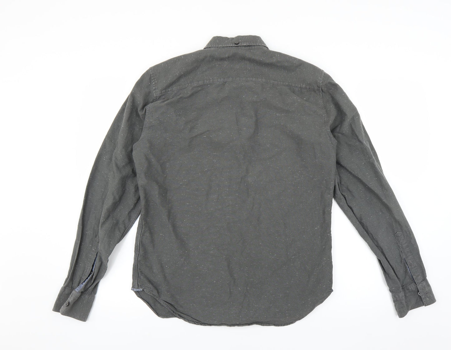Gap Mens Grey    Button-Up Size M