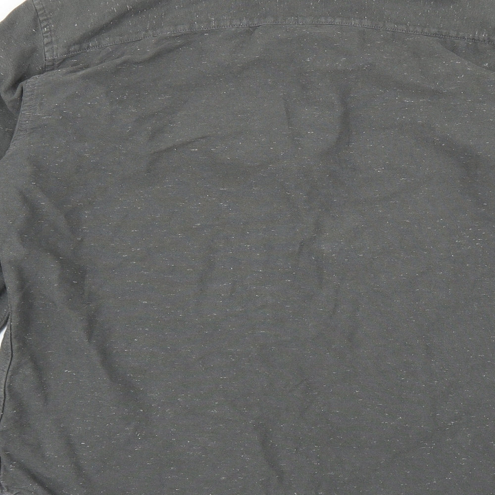 Gap Mens Grey    Button-Up Size M