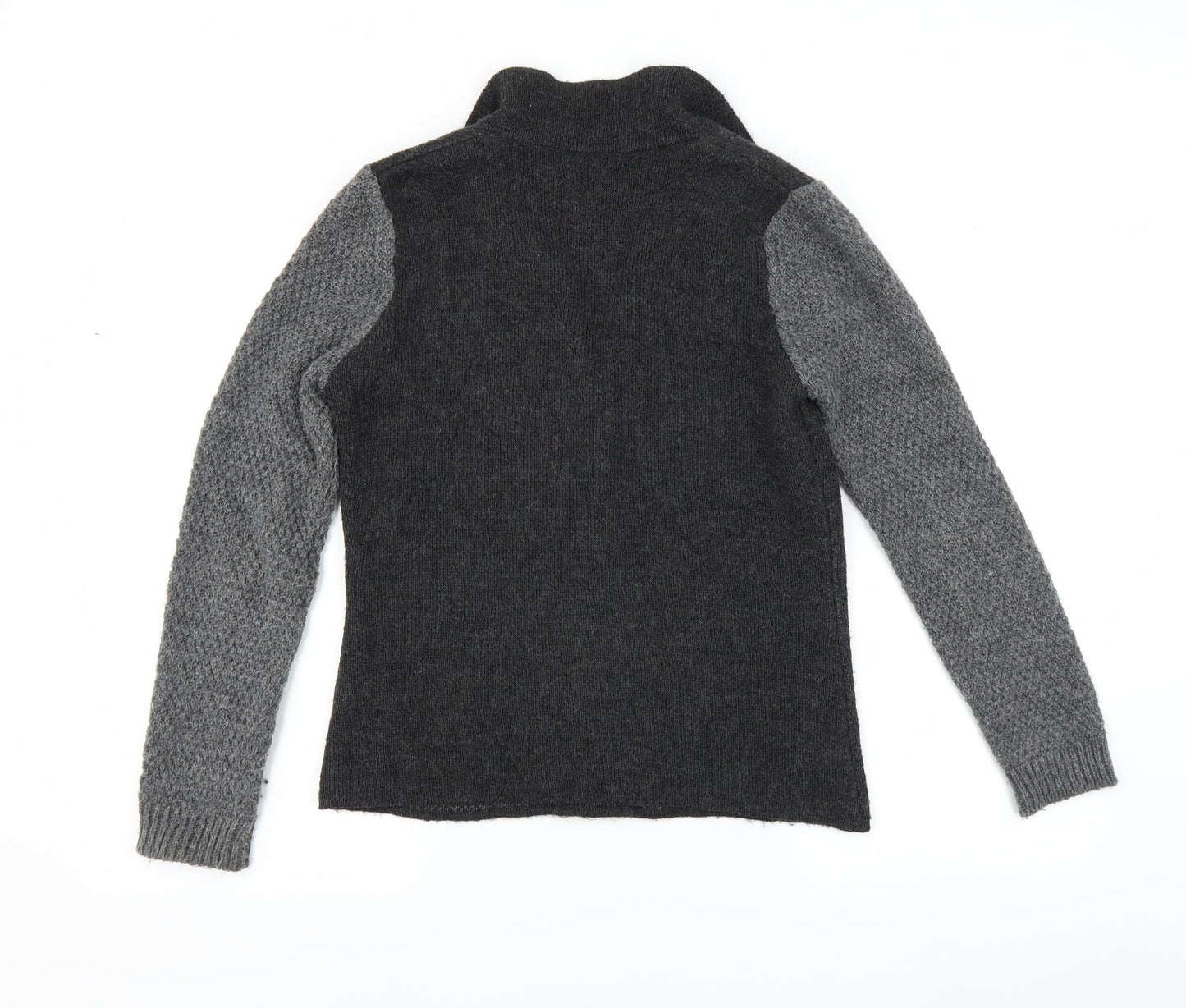 Yida Womens Grey   Cardigan Jumper Size M