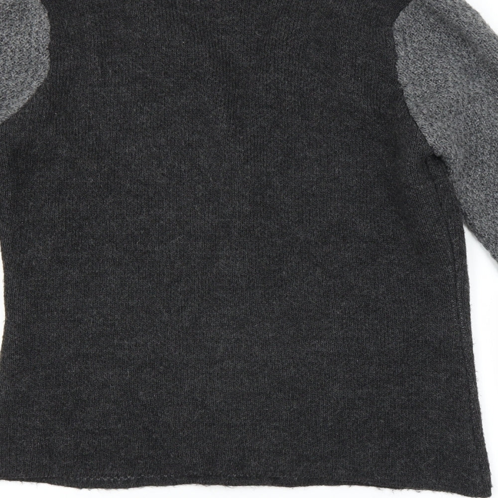 Yida Womens Grey   Cardigan Jumper Size M
