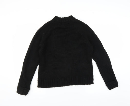 Matalan Womens Black   Pullover Jumper Size M