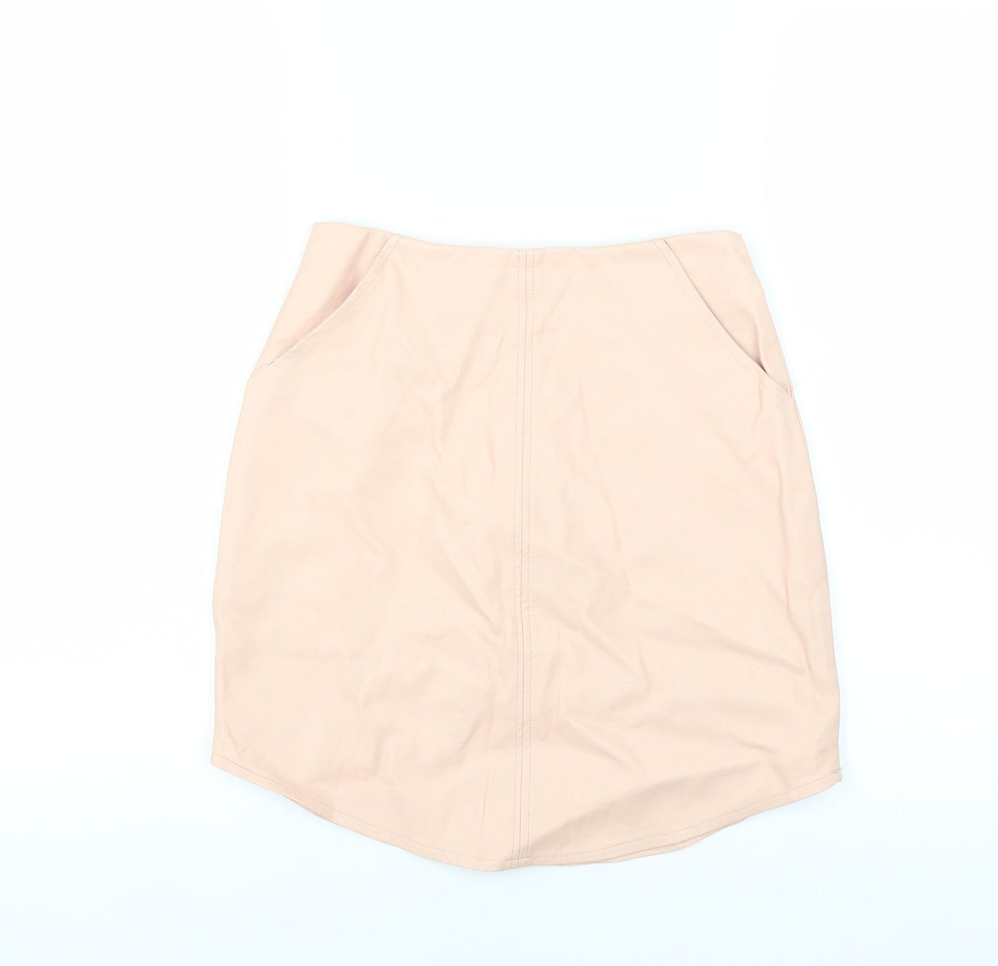 Missguided Womens Pink   Straight & Pencil Skirt Size 4