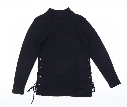 Brave Soul Womens Blue   Pullover Jumper Size S