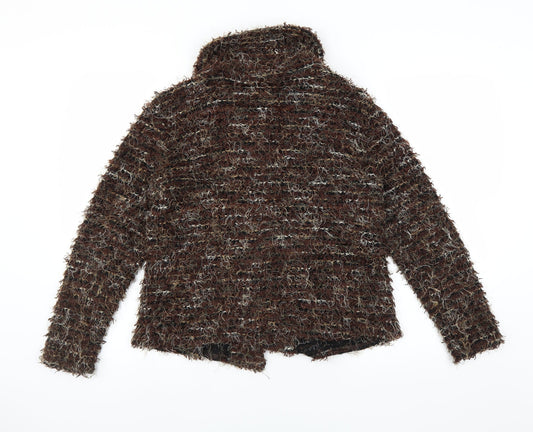 Venezia Womens Brown   Cardigan Jumper Size 12