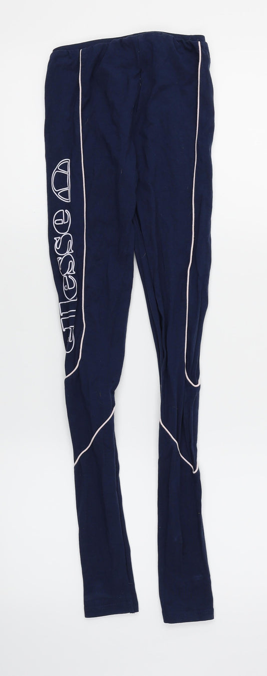 ellesse Womens Blue   Jogger Leggings Size 4 L28 in