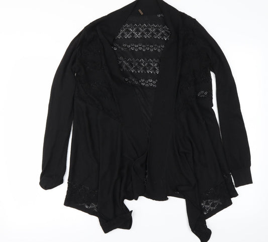 Preworn Womens Black   Cardigan Jumper Size M