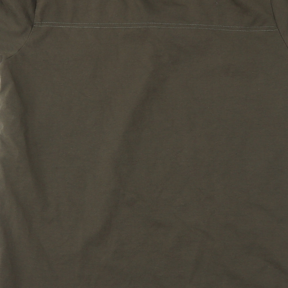 Preworn Mens Green    T-Shirt Size L