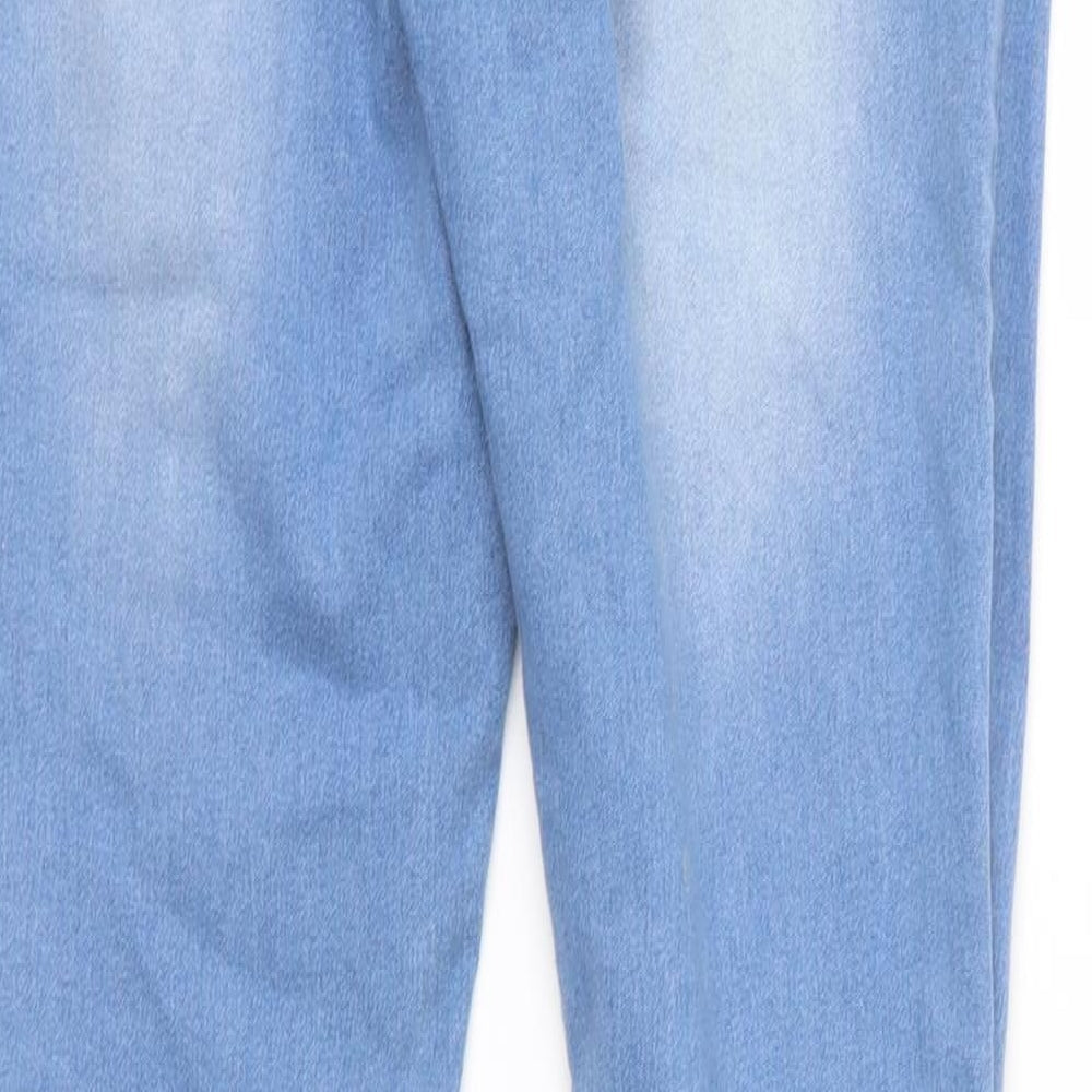 Liquor N Poker Womens Blue  Denim Skinny Jeans Size 10 L30 in