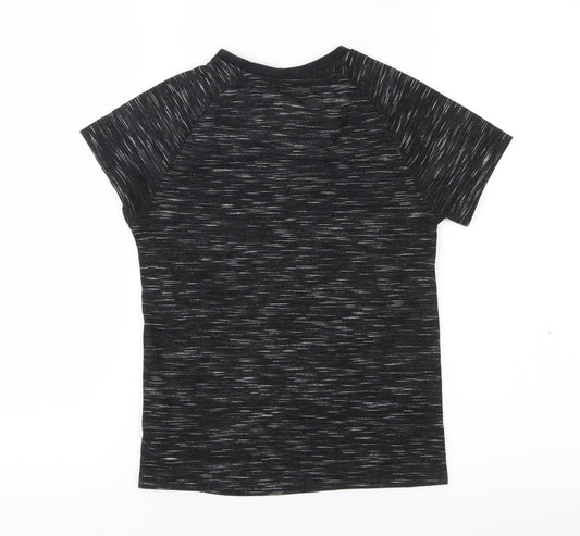 Blue Zoo Boys Grey  Jersey Basic T-Shirt Size 6-7 Years