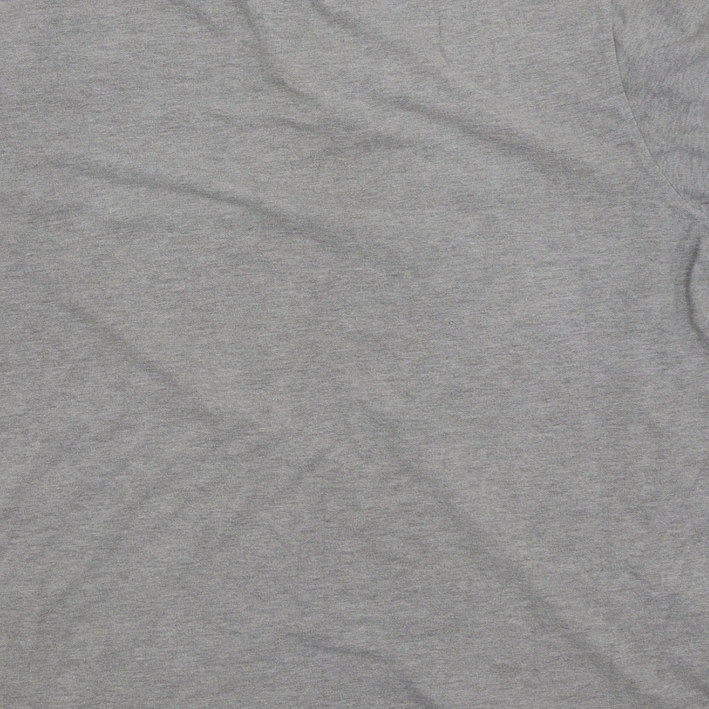 Nickelson Mens Grey    Polo Size L