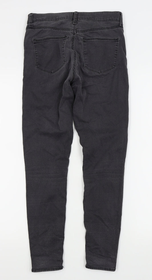 Topshop Womens Black   Skinny Jeans Size 26 in L25 in