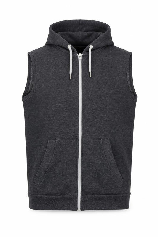 Fabric Mens Grey   Full Zip Jumper Size L