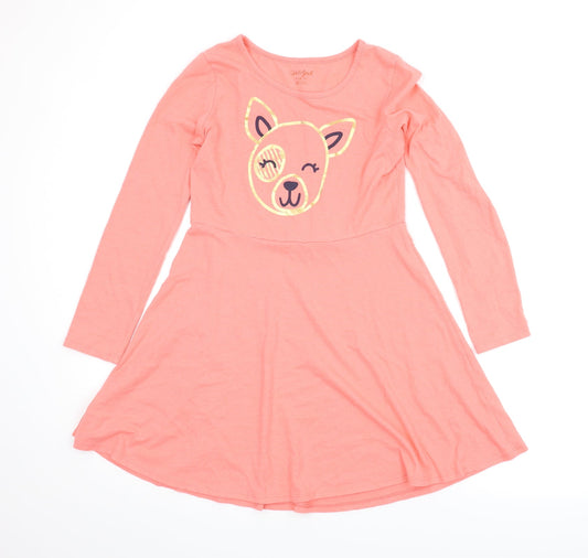 Cat & Jack Womens Pink   A-Line  Size 10