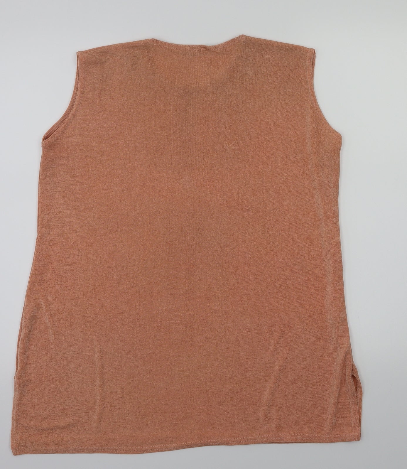 zapp clothing Womens Orange   Basic T-Shirt Size L