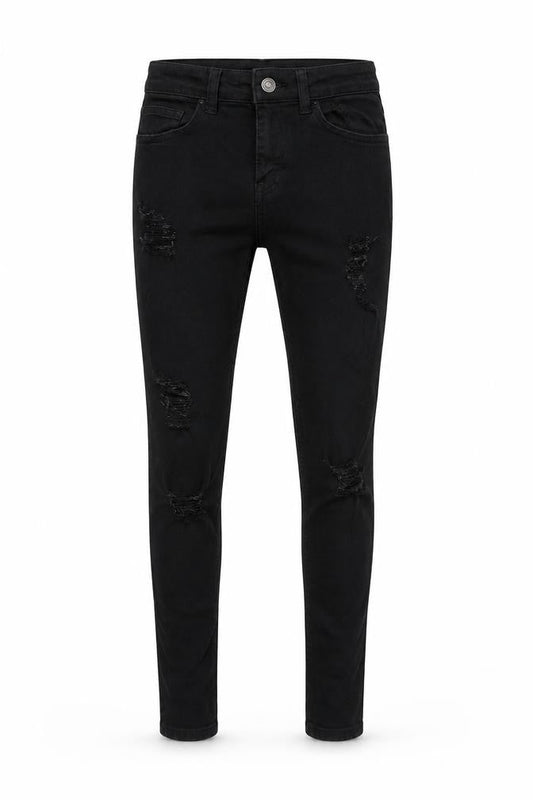 Hera Mens Black  Denim Skinny Jeans Size 26 L25 in
