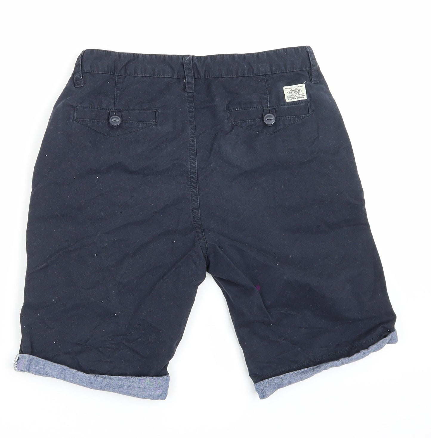 cedarwood state Mens Blue   Cargo Shorts Size 28 in