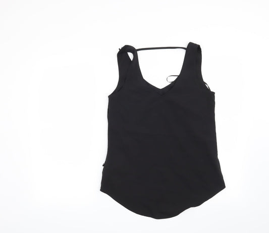 Oasis Womens Black   Basic Blouse Size 8