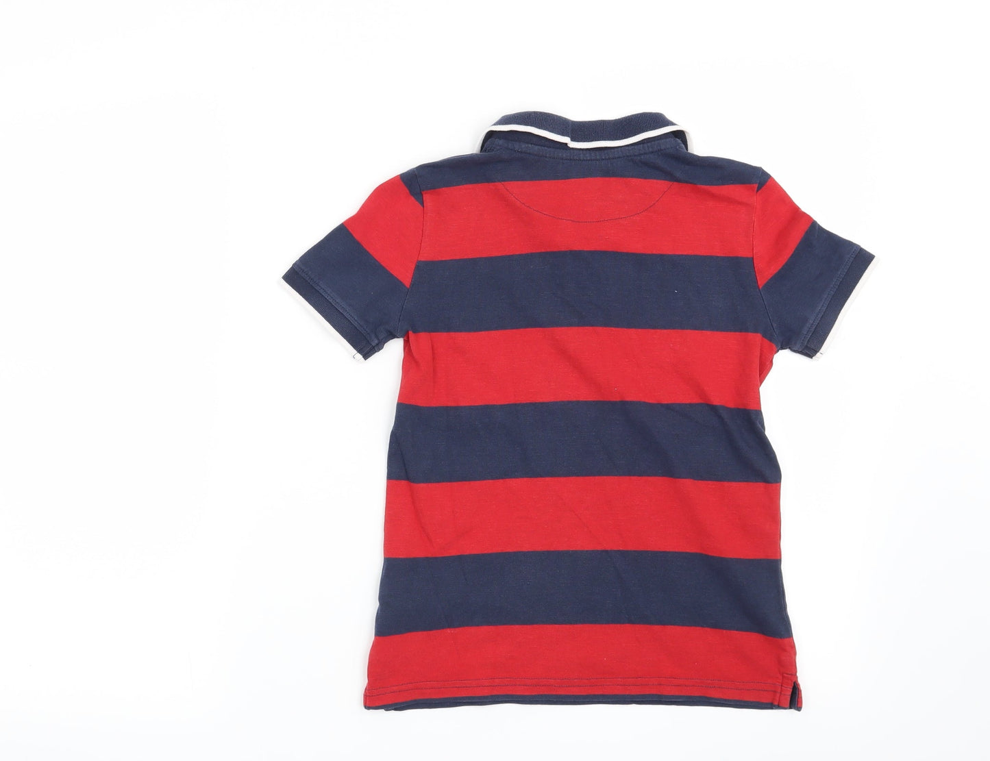 Cherokee Boys Red Striped  Basic Polo Size 7-8 Years