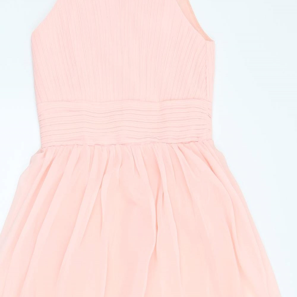 Preworn Womens Pink   Fit & Flare  Size 10