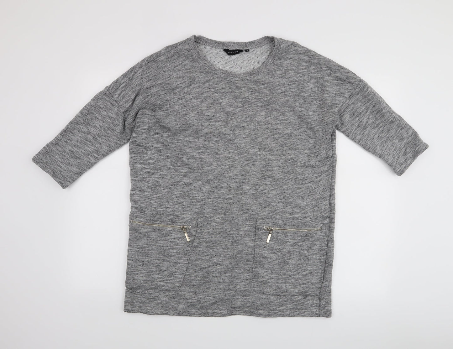 New Look Womens Grey   Pullover Jumper Size 12