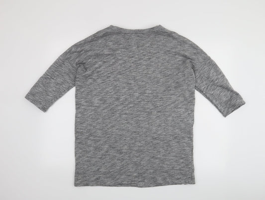 New Look Womens Grey   Pullover Jumper Size 12