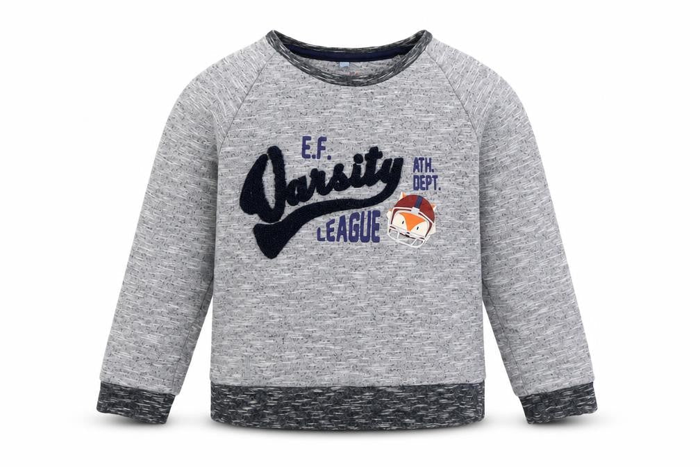 enchanted forest Boys Grey   Pullover Jumper Size 3-4 Years  - varsity league
