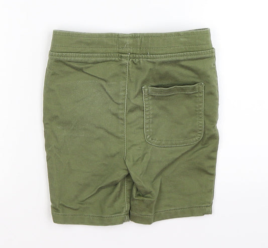 Primark Boys Green  Denim Chino Shorts Size 2-3 Years