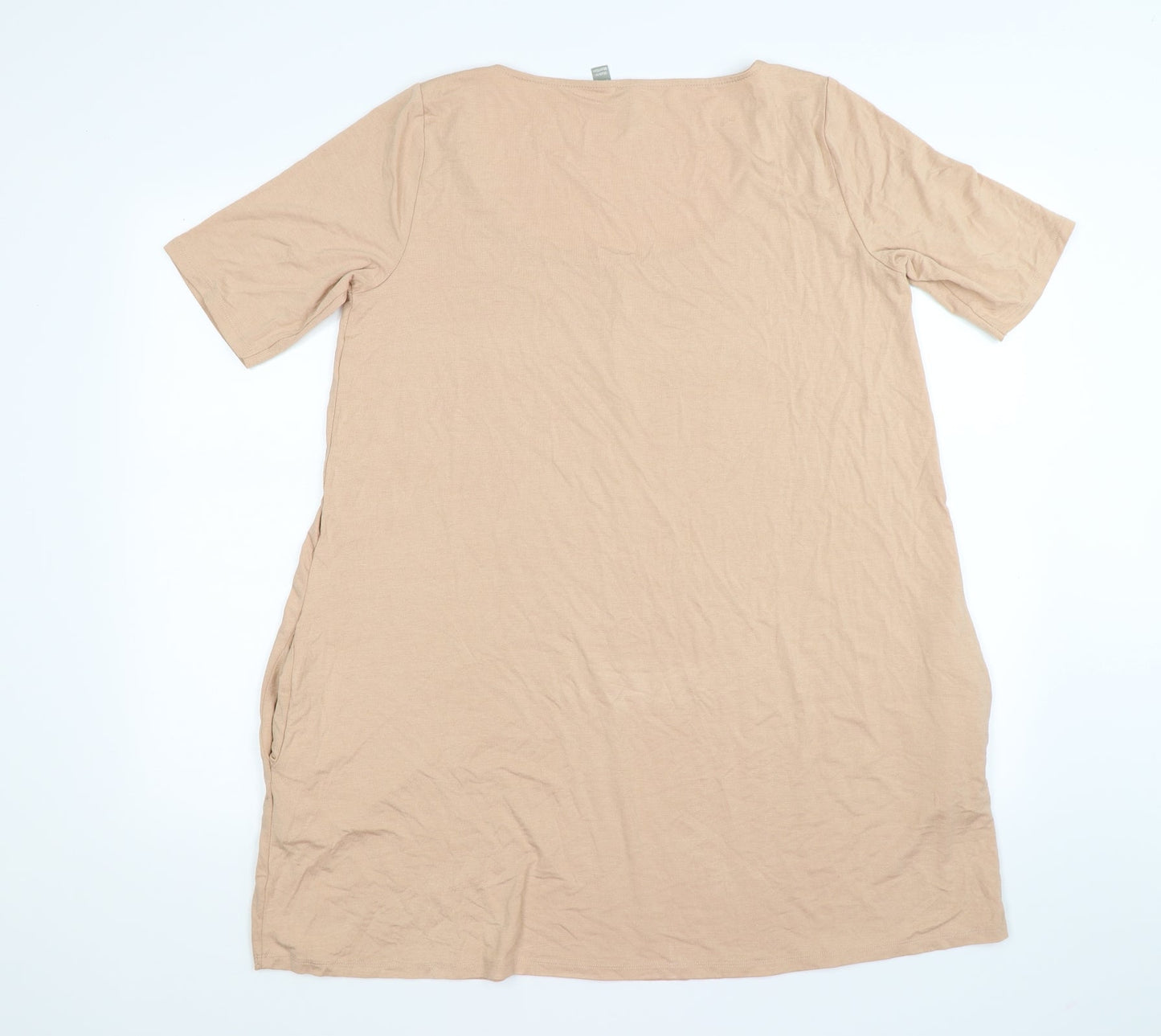 ASOS Womens Beige   Tunic T-Shirt Size 12