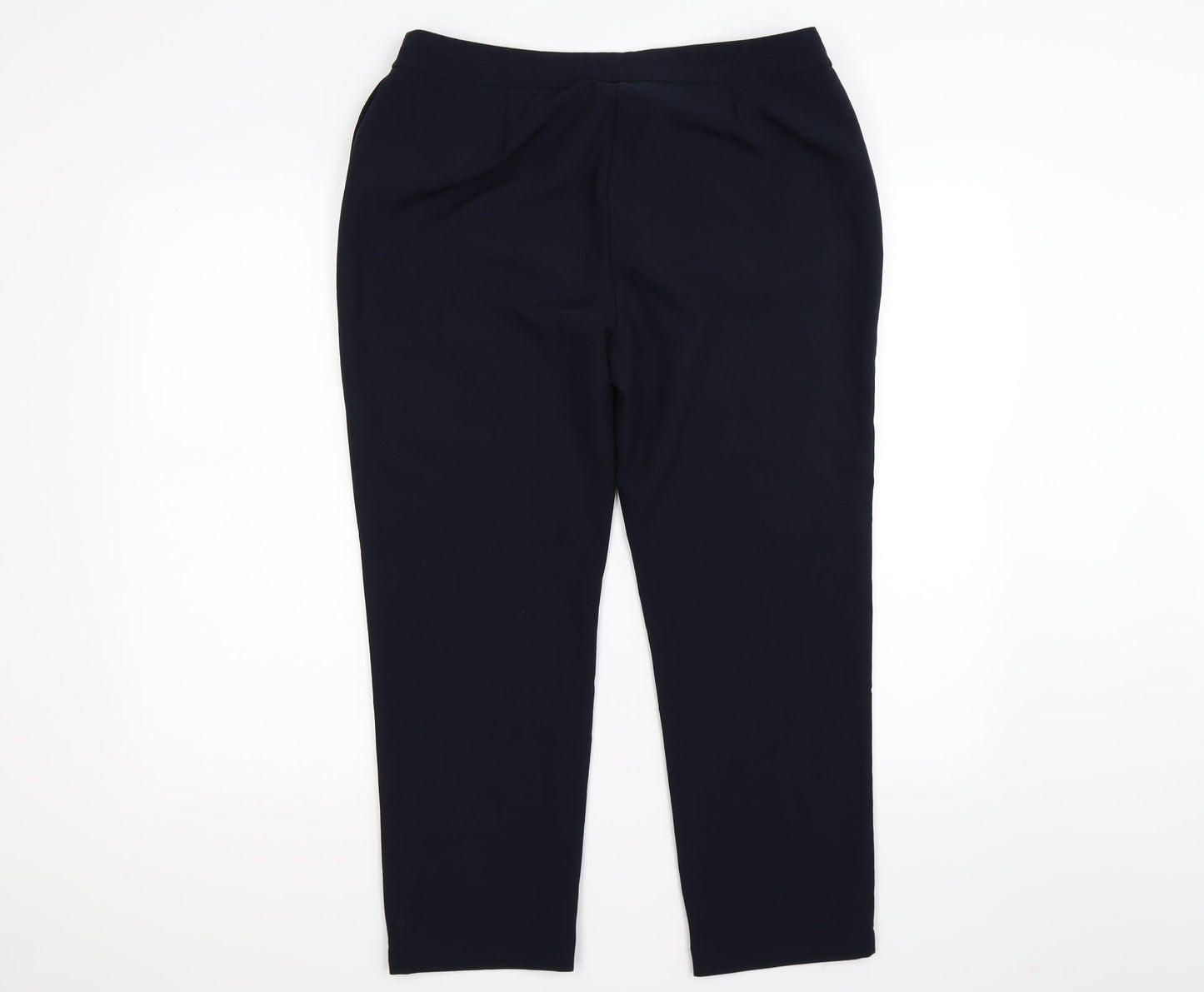 Preworn Womens Blue   Trousers  Size 14 L25 in