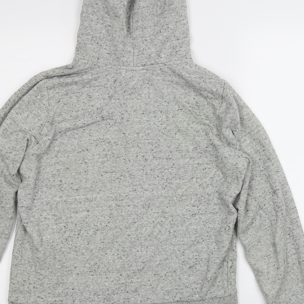 Divided Mens Grey   Full Zip Hoodie Size M