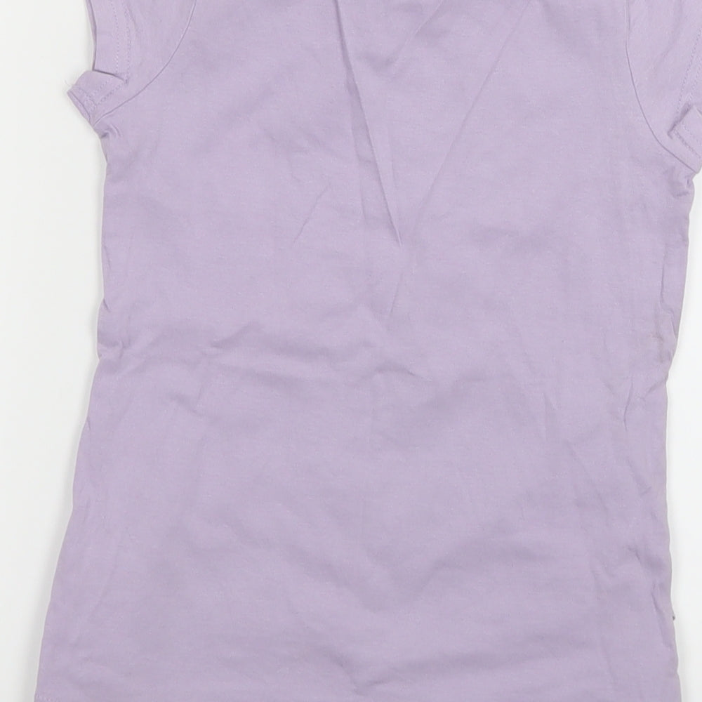 I love girls wear Girls Purple   Basic Blouse Size 6-7 Years
