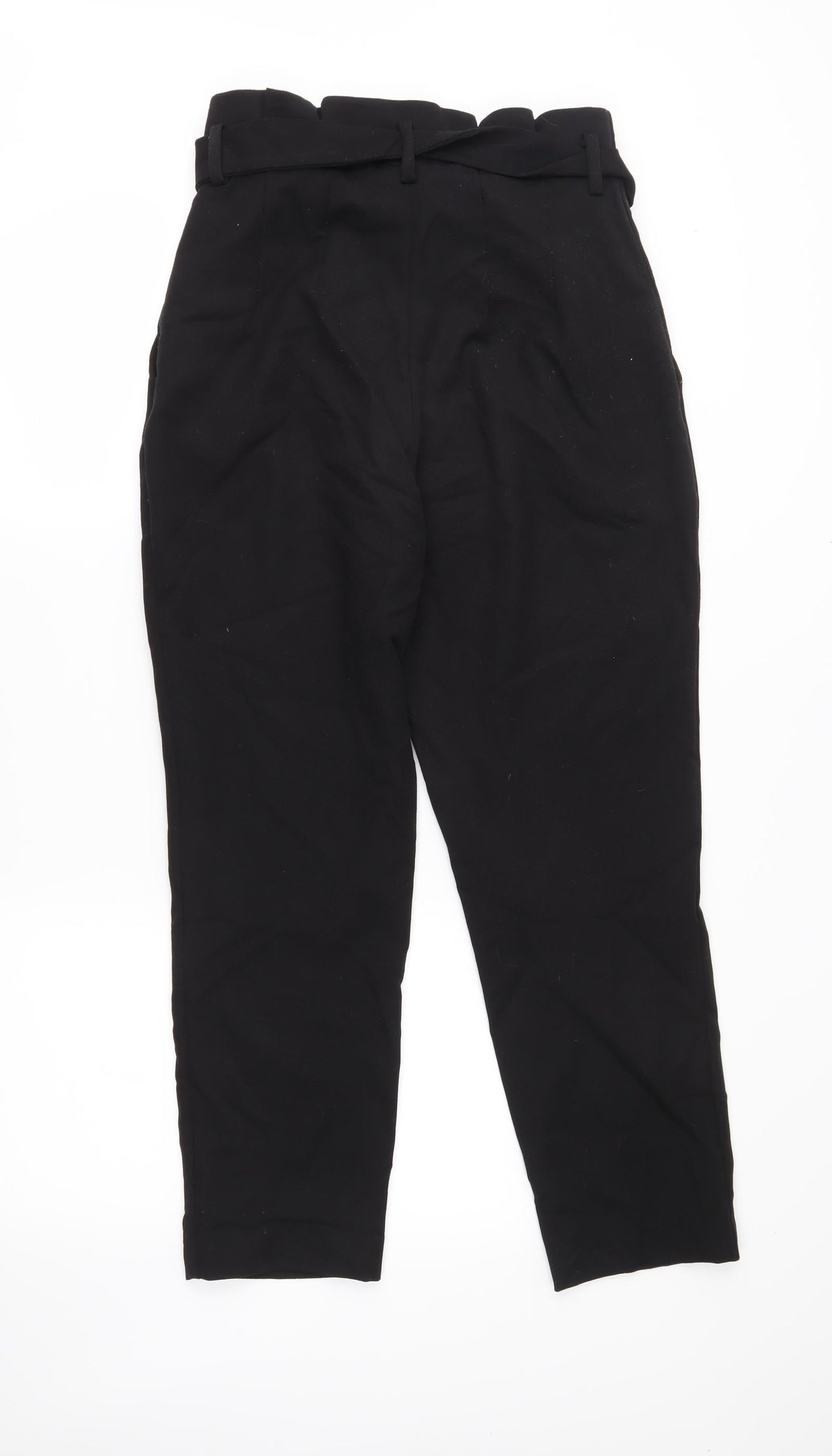 H&M Womens Black   Trousers  Size 10 L24 in