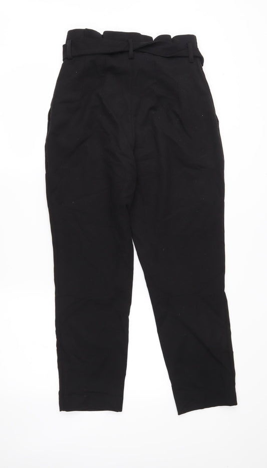 H&M Womens Black   Trousers  Size 10 L24 in
