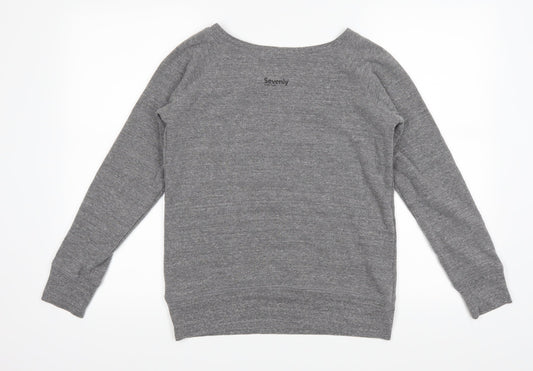 Sevenly Womens Grey   Pullover Jumper Size S