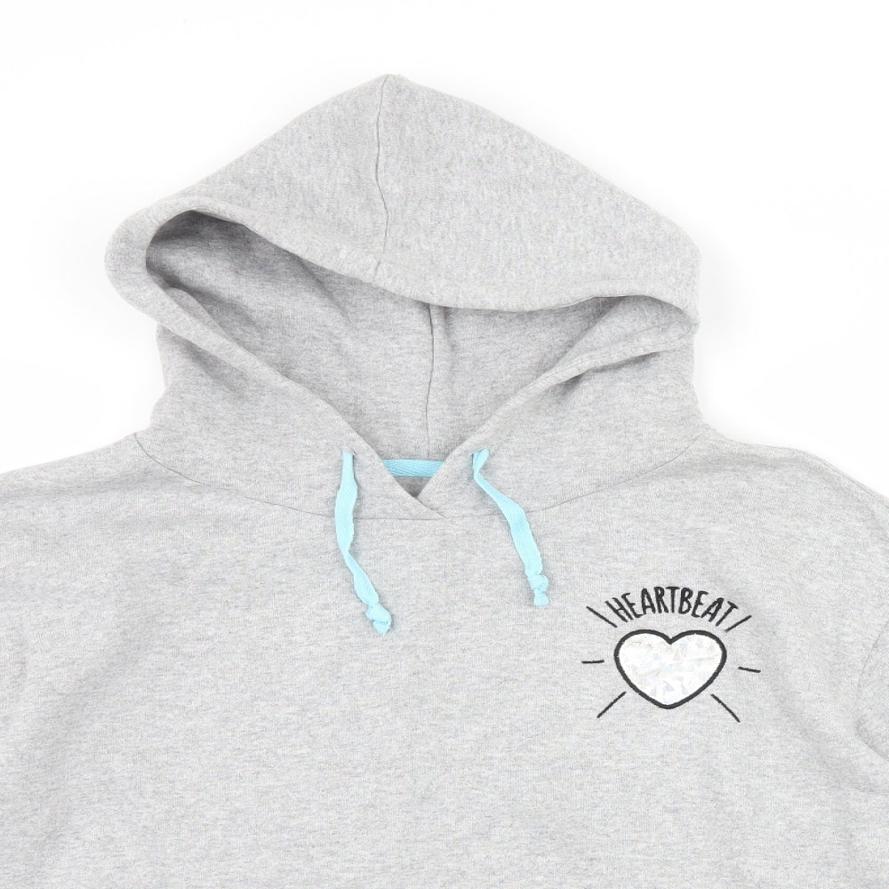 sugar dust Womens Grey   Pullover Hoodie Size L