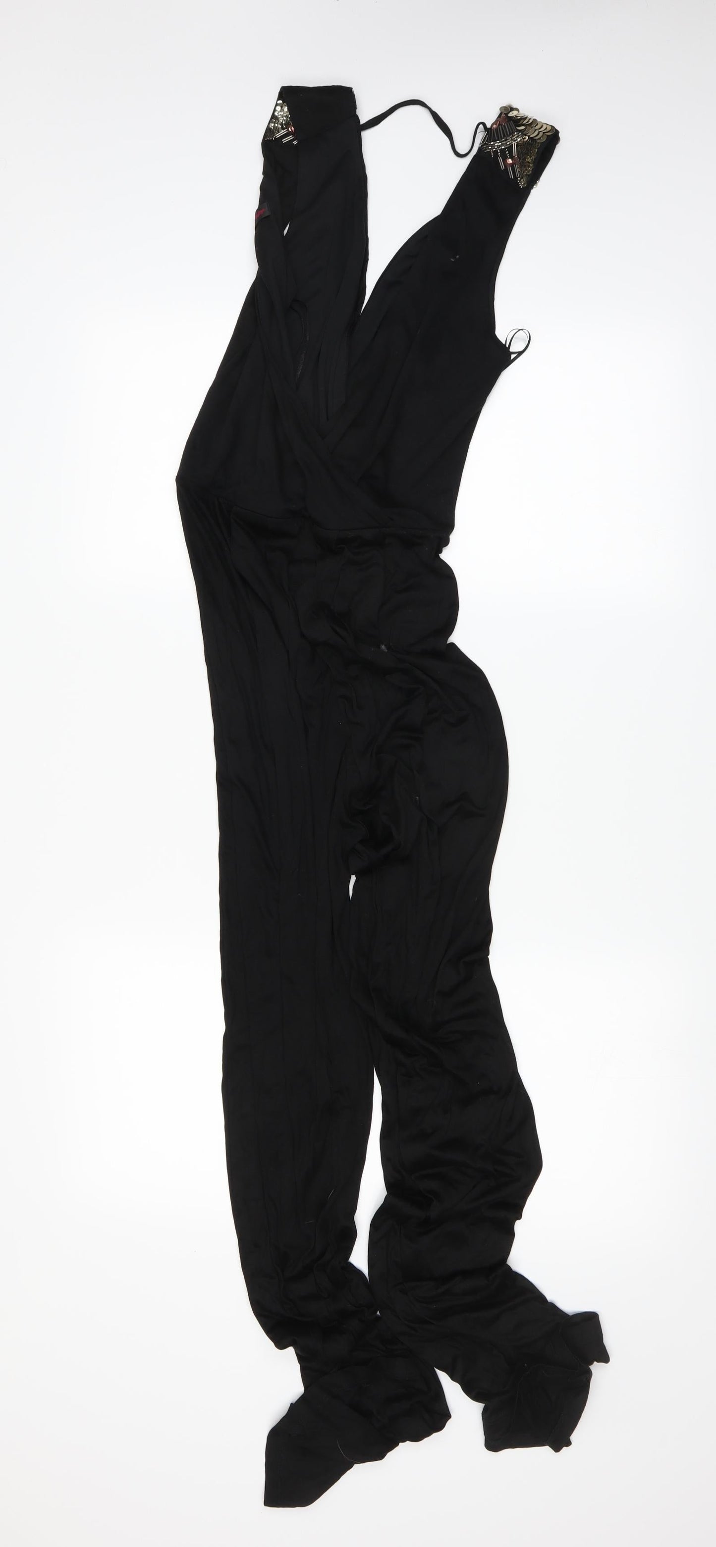 Preworn Womens Black   Bodysuit One-Piece Size 8