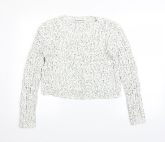 Jeffery rogers Womens White   Pullover Jumper Size M