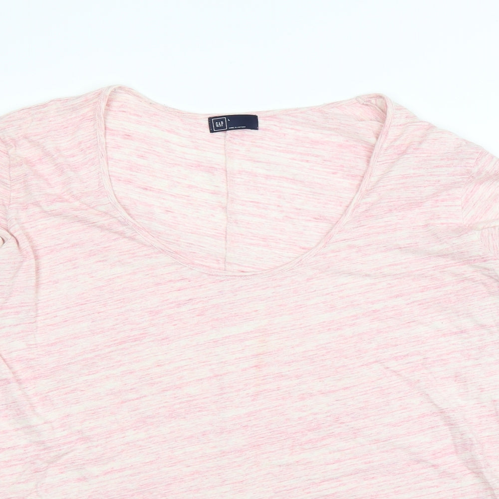 Gap Womens Pink   Basic T-Shirt Size L